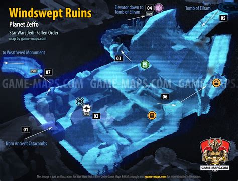 windswept ruins map.